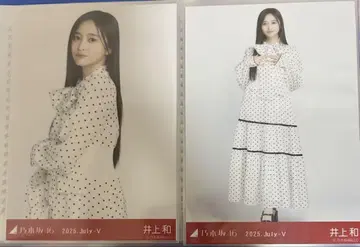 노기자카46 브로마이드 이노우에 카즈 도트 츄히키 세미 컴프