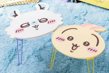 치이카와 얼굴 접이식 미니 테이블 2 토끼 & 모몽가