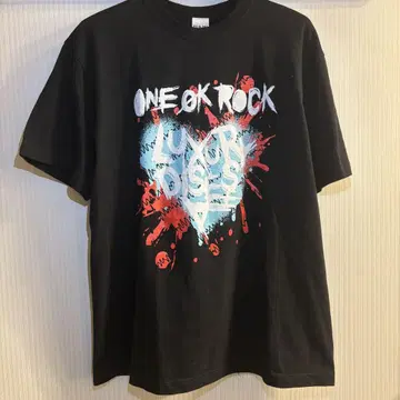 ONE OK ROCK LUXURY DISEASE 하트 티셔츠 L 사이즈