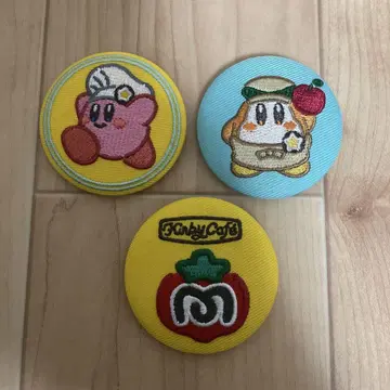 별의 커비 자수 배지 컬렉션 3종 세트