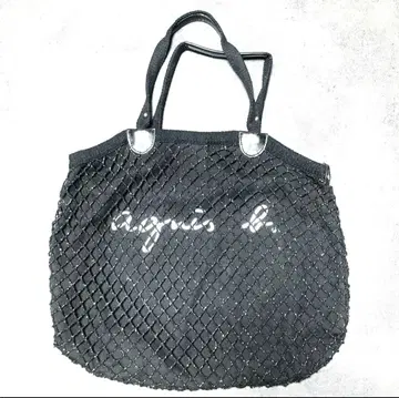 아니에스베 agnes b 메쉬 망 토트백