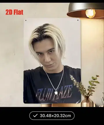후지이데라 금속제 패널 아트 1개만