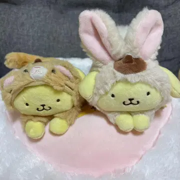 마메푸치 시리즈 폼폼푸딩 토끼 고양이
