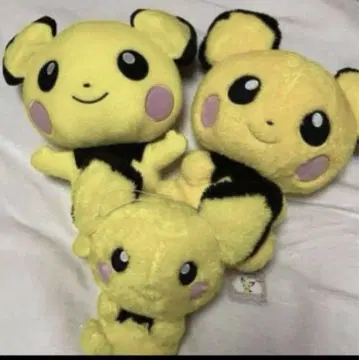 포켓몬스터 피츄 봉제 인형 3체 세트