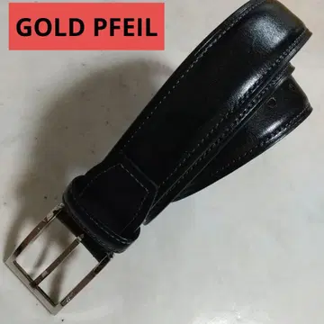 GOLD PFEIL 골드 파일 중고 새상품급 가죽 벨트