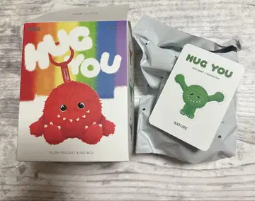 새상품 POP MART HUG YOU 봉제 인형 펜던트 NATURE