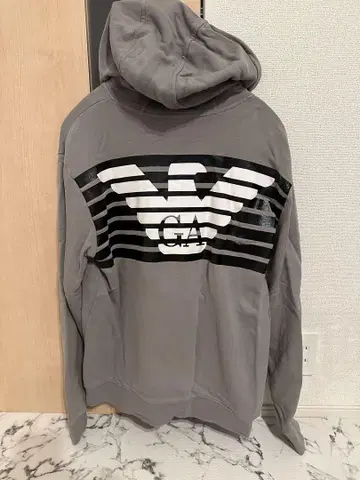 엠포리오 아르마니 EA7 EmporioArmani 그레이 후드티 XL