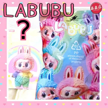 러브부 LABUBU 봉제 인형 참 키링 무엇이 나올까요?