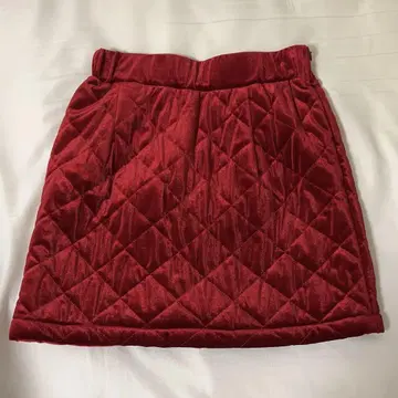 bonbon 퀼팅 스커트