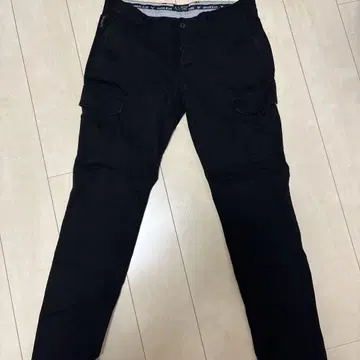 Armani Jeans 블랙 카고 팬츠 34/33