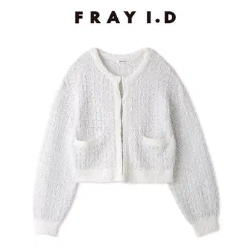 FRAY I.D 노카라 자켓 화이트