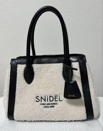 snidel 보아 토트백