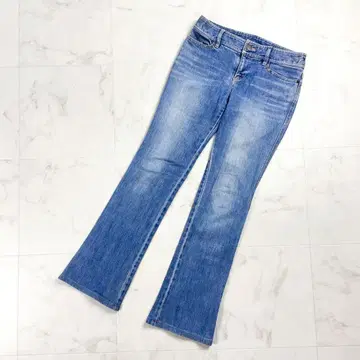 핑키 앤 다이앤 플레어 데님 팬츠 블루 사이즈 38*CD1146