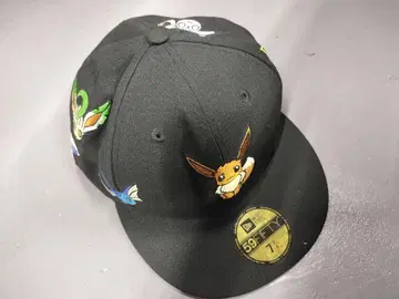NEWERA 포켓몬 자수 야구 모자 7 3/4