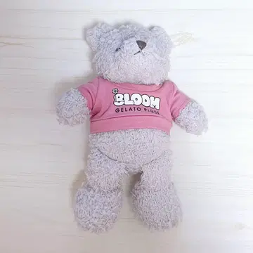 8LOOM 로고 곰 봉제 인형