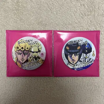 죠죠의 기묘한 모험 niko and 콜라보 지오르노 부챠라티 캔뱃지