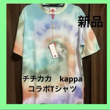 택 포함 새상품 kappa 타이다이 반팔 티셔츠 M 사이즈 카파