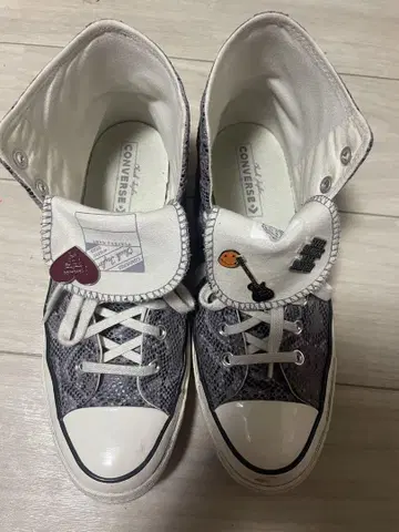 초레어 converse chuck 70 snake 28.5cm