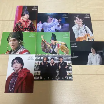 Mrs. GREEN APPLE 오오모리 모토키 피요르드 포토 카드 7장