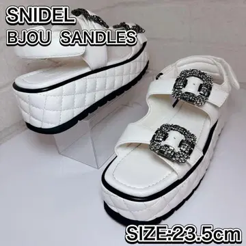 2023년 SNIDEL 스나이델(23.5) 후스베트 비쥬 샌들
