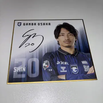 감바 오사카 나카타니 신노스케 미니 색지