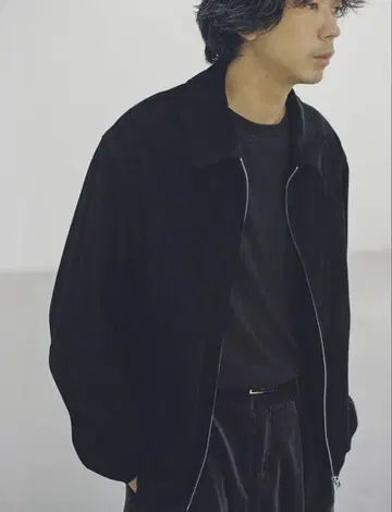 LIDNM SUPER SOFT SHEEP SUEDE ZIP M 사이즈
