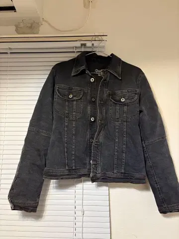 D&G 블랙 데님 자켓