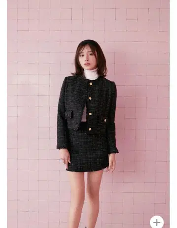 키리스 Tweed Jacket 숏 자켓