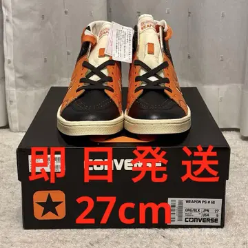 27cm OSHMAN'S 컨버스 Weapon PS Hi 40주년
