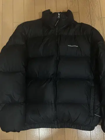 [정품] thisisneverthat 네바자 블랙 다운 자켓 M
