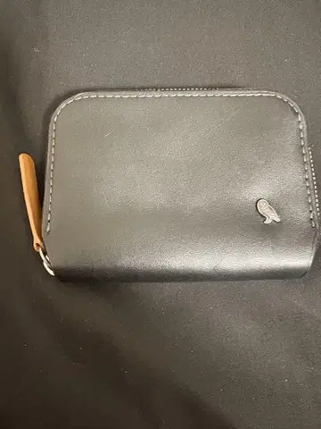 Bellroy 블랙 가죽 카드 케이스