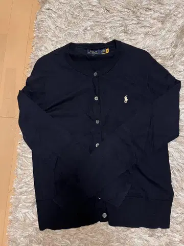 POLO RALPH LAUREN 네이비 가디건