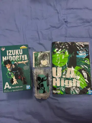 나의 히어로 아카데미아 미도리야 이즈쿠 굿즈 세트 제일복권 A상 피규어