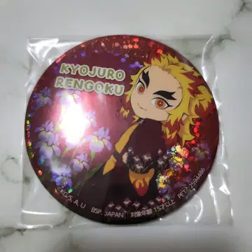 귀멸의 칼날 namco 남코 렌고쿠 쿄쥬로 홀로그램 캔뱃지