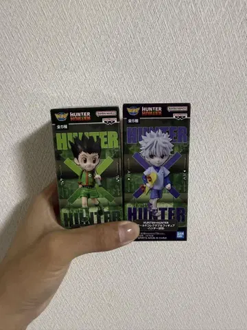 HUNTER x HUNTER 곤 키루아 피규어 2체 세트