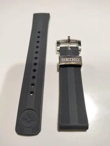 SEIKO 정품 프로스펙스 실리콘 벨트 20mm
