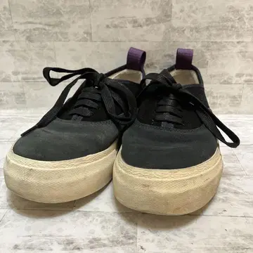 [고품질] EYTYS 스웨이드 스니커즈 블랙 27.0cm 통굽