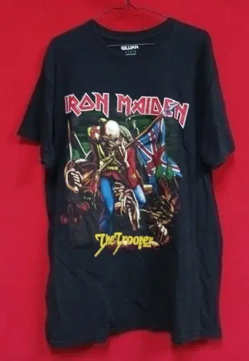 하드 록 밴드 IRONMAIDEN 트루퍼 디자인 티셔츠