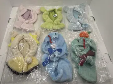 갈아입기 판초 세트 설날 토끼 뱀