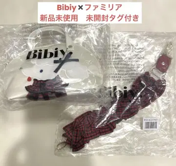 bibiy x 파밀리아 콜라보 미니 백 핸드 스트랩 2세트