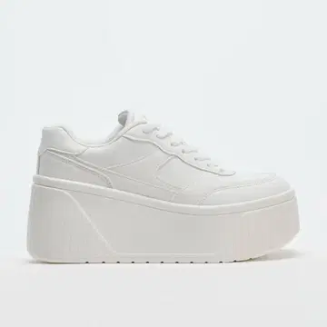 ZARA 플랫 폼 스니커즈 36