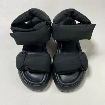 미사용 ALM. SUPUMANTE 웨지 샌들 38