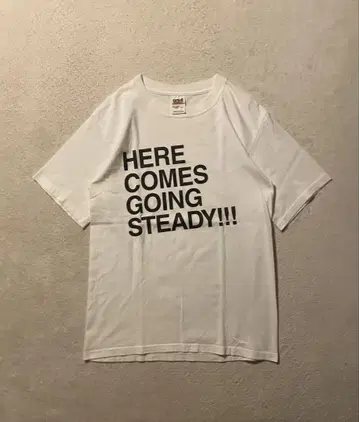 GOING STEADY HERE COMES 티셔츠 S