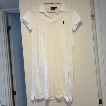 Polo Ralph Lauren 화이트 폴로 드레스 M