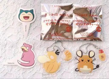 포켓몬 코메다 커피 콜라보 참 & 피크 세트