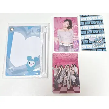 TWICE thisisfor 나연 복권 D상 클리어 트레이딩 카드 세트
