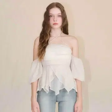 yilon BIJOU OFFSHOULDER BLOUSE