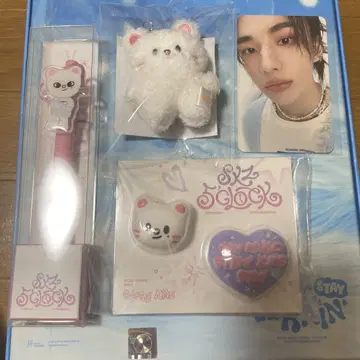 jiniret 굿즈 세트 (봉제 인형, 마그넷, 포토 카드)
