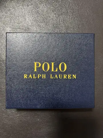 POLO RALPH LAUREN 접이식 지갑 블랙