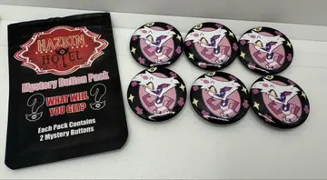 Hazbin Hotel 캔뱃지 엔젤 세트